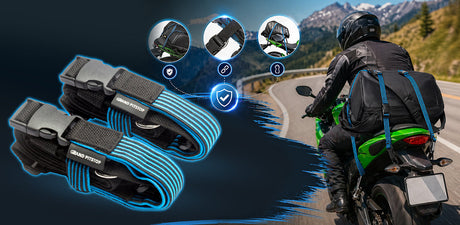 Importance of Luggage Straps on Long Motorcycle Rides