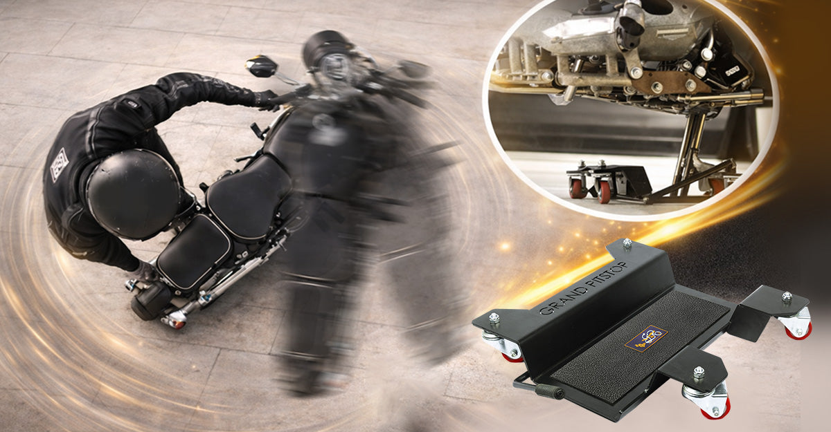 How GrandPitstop’s Centre Dolly Can Solve All Your Bike Parking Problems