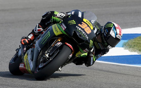 a bike rider on a sports bike