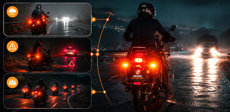 Importance of Hazard Flasher Lights in Everyday Motorcycle Riding
