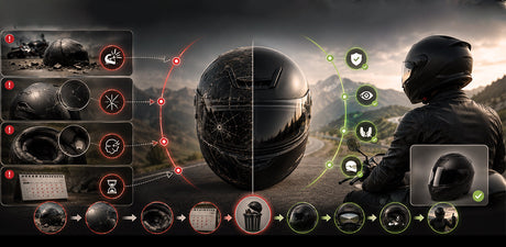 When to Replace Your Motorcycle Helmet: A Safety Guide