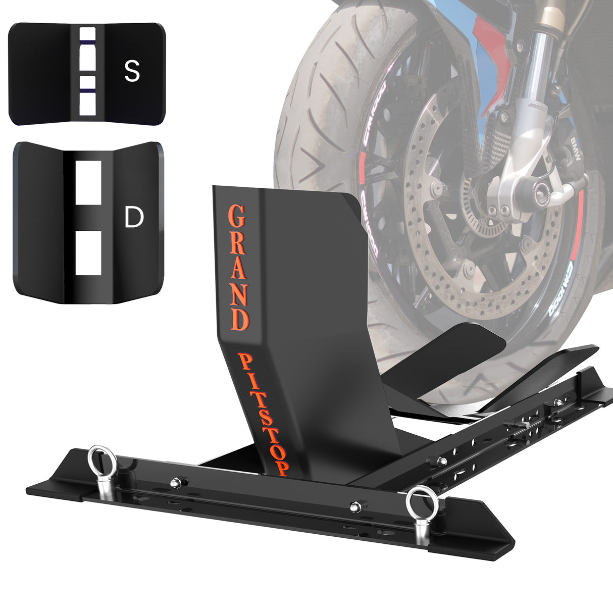 Universal Parking Stand for Bikes- Black