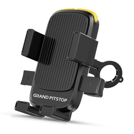 Cool Grip B3 Bike Handlebar Mobile Holder with One Click Locking - Black