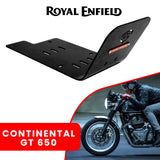 Aluminium Sumpguard for Royal Enfield Continental GT - Black