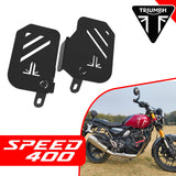 PILLION RIDER FOOTREST (PAIR) - TRIUMPH SPEED 400 - Black