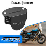 Front Fluid Reservoir Cover for Royal Enfield Meteor 350 - Black