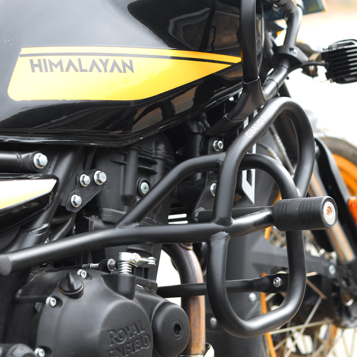 CRASH GUARD (PAIR)  for Royal Enfield Himalayan 450 - Black