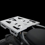 GRAND PITSTOP Top Rack Plate for Royal Enfield Himalayan 450 - Silver