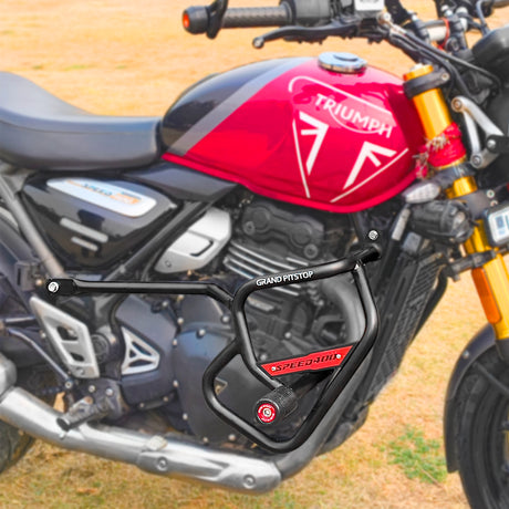 CRASH GUARD (PAIR) for TRIUMPH SPEED 400 - Black