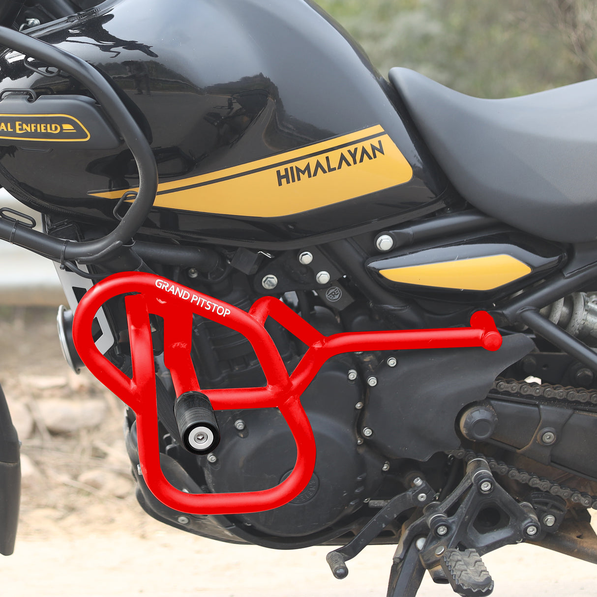 CRASH GUARD (PAIR)  for Royal Enfield Himalayan 450 - Red