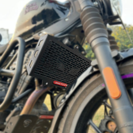 Radiator Grill for Royal Enfield Guerrilla 450 - Black