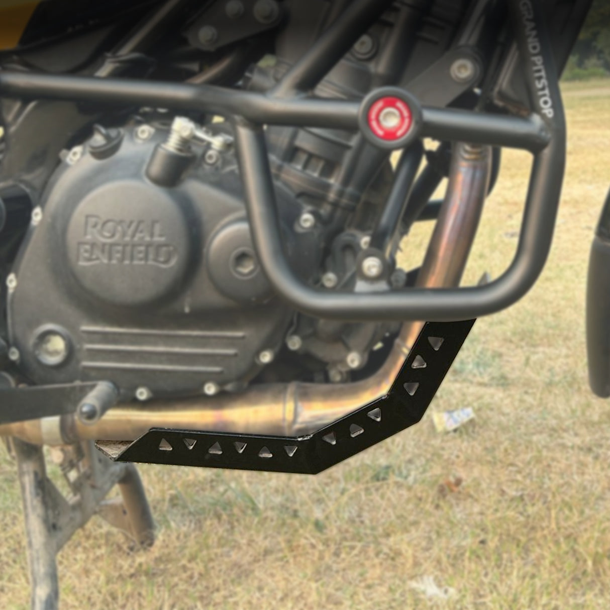 Aluminium Sumpguard for Royal Enfield Guerrilla 450 - Black