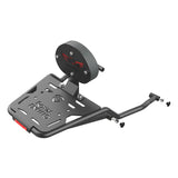 Extended Top Rack with Backrest for Royal Enfield Guerrilla 450 - Black