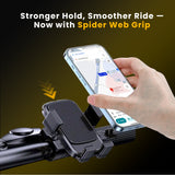 Cool Grip B3 Bike Handlebar Mobile Holder with One Click Locking - Black