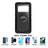 Waterproof Mobile Holder for Bike Handlebar - Black