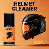 GRAND PITSTOP Helmet Cleaner Spray 160 ml | Antibacterial Foaming Helmet Interior Cleaner | Odor Remover | Safe for Skin & Hair | Deep Cleans Helmet Padding & Liner