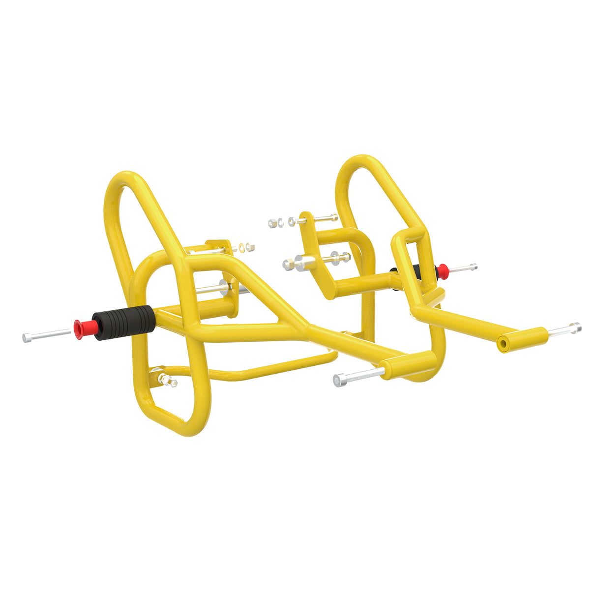 GRAND PITSTOP CRASH GUARD (PAIR)  for Royal Enfield Himalayan 450 - Yellow