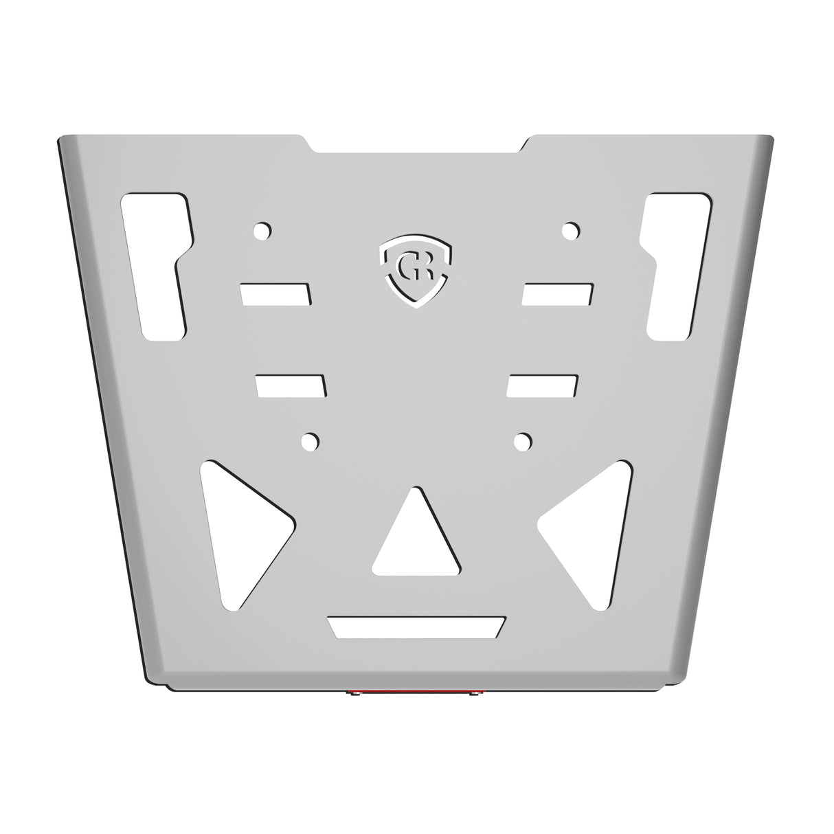 GRAND PITSTOP Top Rack Plate for Royal Enfield Himalayan 450 - Silver