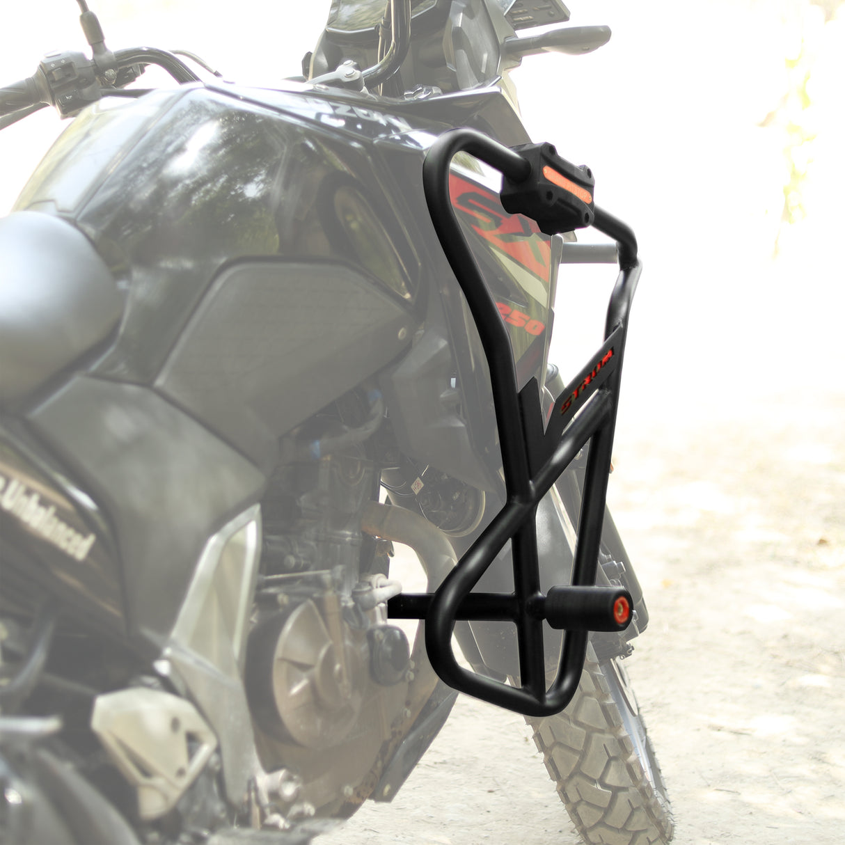 Crash Guard (Pair) for Suzuki V-Strom - Black