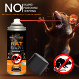 GRAND PITSTOP Rat Repellent Spray for Cars 200 ml | Non-Toxic Rodent Repeller for Car Engine Bay & Interior | Long-Lasting Protection | Easy Spray Application