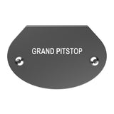 FRONT FLUID RESERVOIR COVER - Black for Royal Enfield - HUNTER