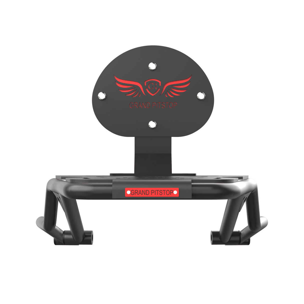 Extended Top Rack with Backrest for Royal Enfield Guerrilla 450 - Black