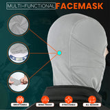 Face Mask for Bike, Ski, Cycling, Running, Hiking - Grey