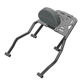 Extended Top Rack with Backrest for Royal Enfield Guerrilla 450 - Black