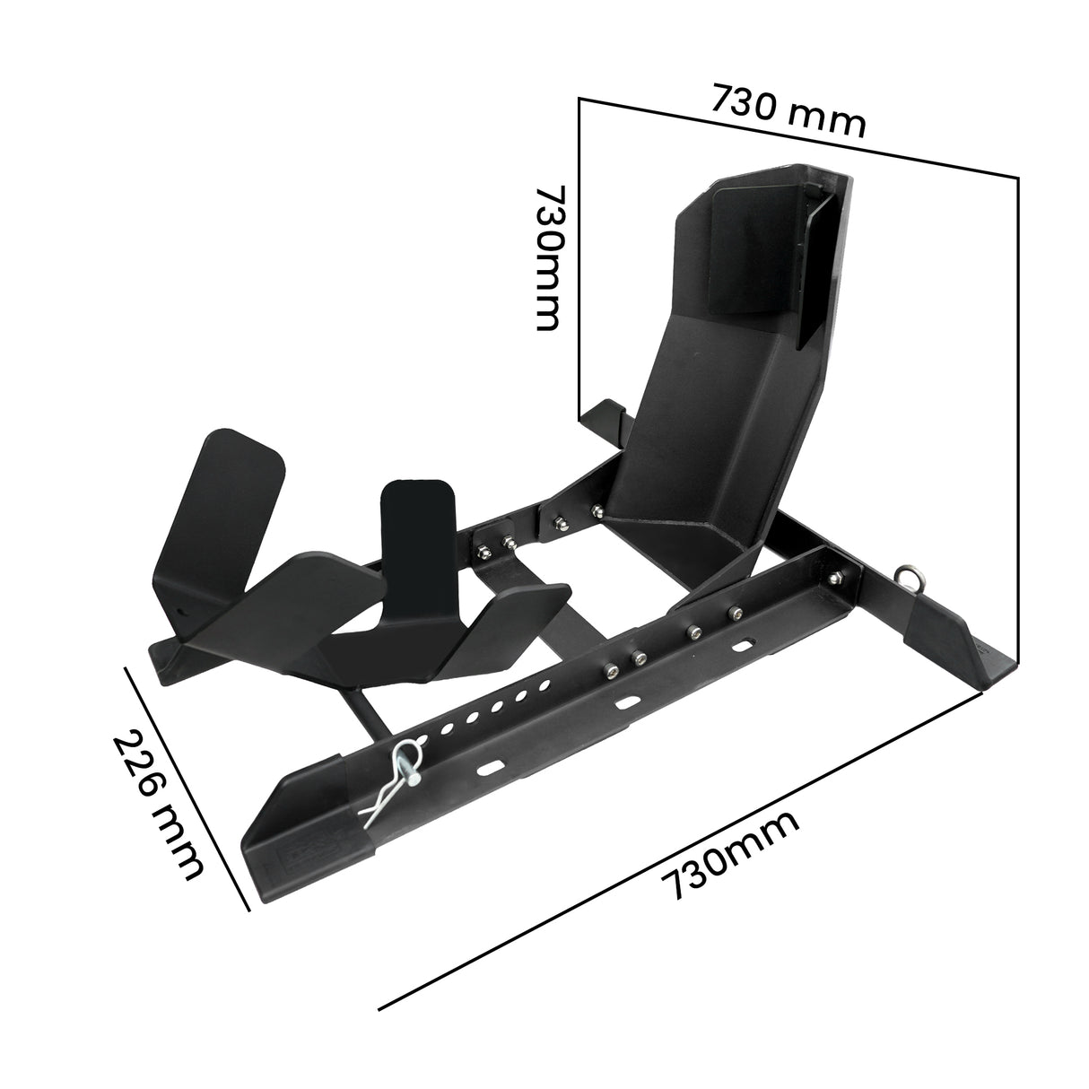 Universal Parking Stand for Bikes- Black