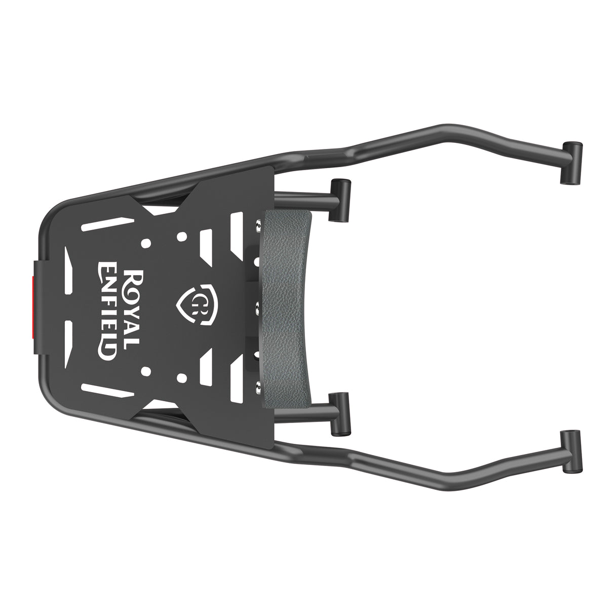Extended Top Rack with Backrest for Royal Enfield Guerrilla 450 - Black