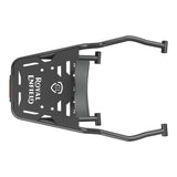 Extended Top Rack with Backrest for Royal Enfield Guerrilla 450 - Black