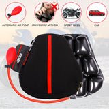 Air Comfy Seat Cushion for Medical, Offices, Home, Motorcycle and Car Lumbar Support - Sports Premium with Pump