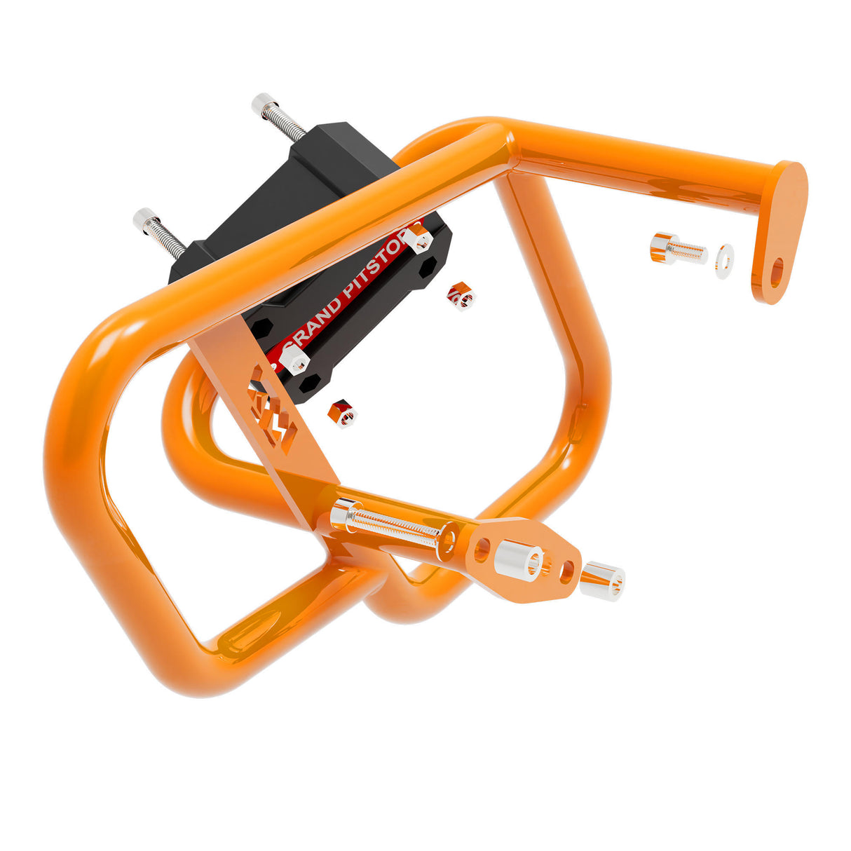CRASH GUARD (PAIR) - Orange for KTM DUKE 200 Gen 2