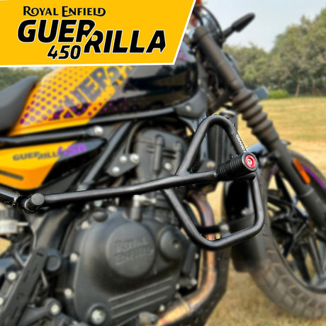 CRASH GUARD (PAIR)  for Royal Enfield Guerrilla 450 - Black