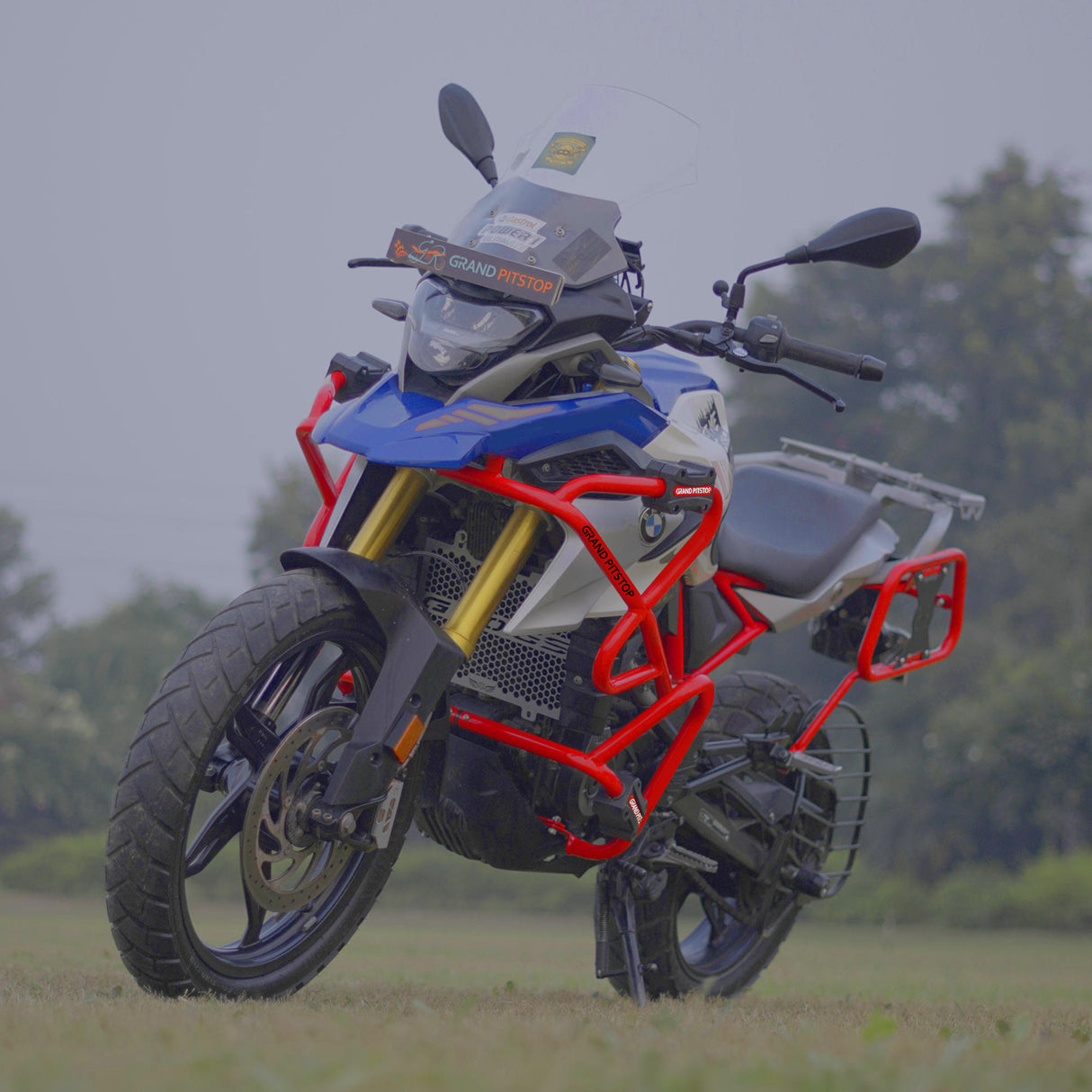 Crash Guard for BMW G310 GS Red