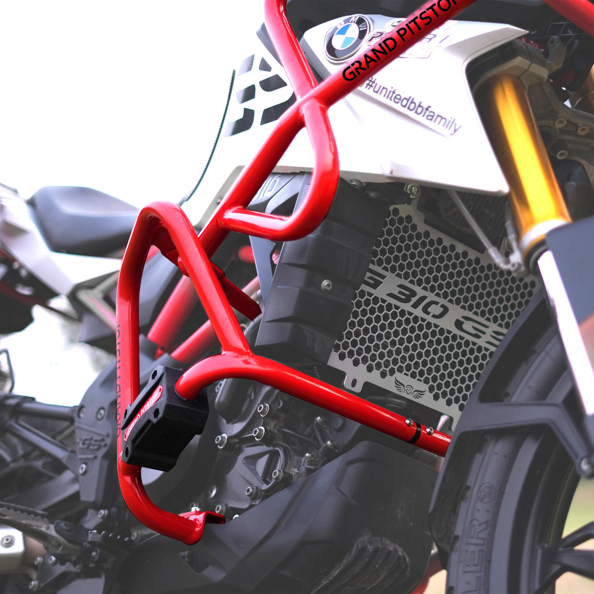 Crash Guard for BMW G310 GS Red