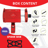 Claw Grip Aluminium Mobile Holder Mount - Red