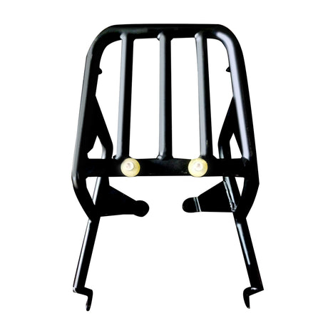 EXTENDED TOP RACK WITHOUT PLATE - Black for Royal Enfield - SCRAM 411