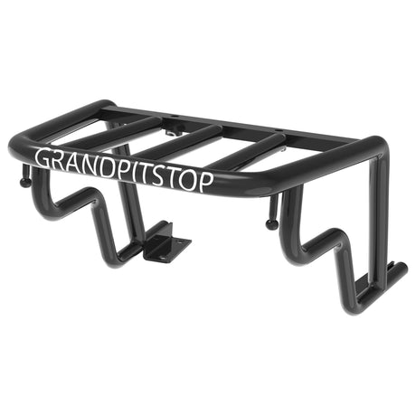 EXTENDED TOP RACK WITHOUT PLATE - Black for Royal Enfield - CONTINENTAL GT