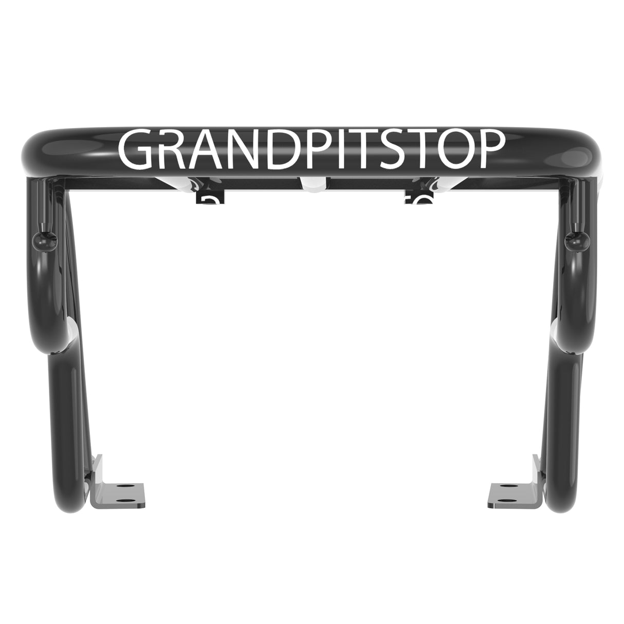 EXTENDED TOP RACK WITHOUT PLATE - Black for Royal Enfield - CONTINENTAL GT