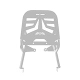 TOP RACK WITH PLATE - Silver for Royal Enfield - SCRAM 411