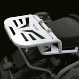 TOP RACK WITH PLATE - Silver for Royal Enfield - SCRAM 411