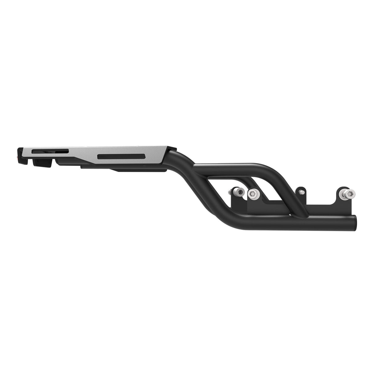 Extended Top Rack with Plate for TRIUMPH SPEED 400 - Black