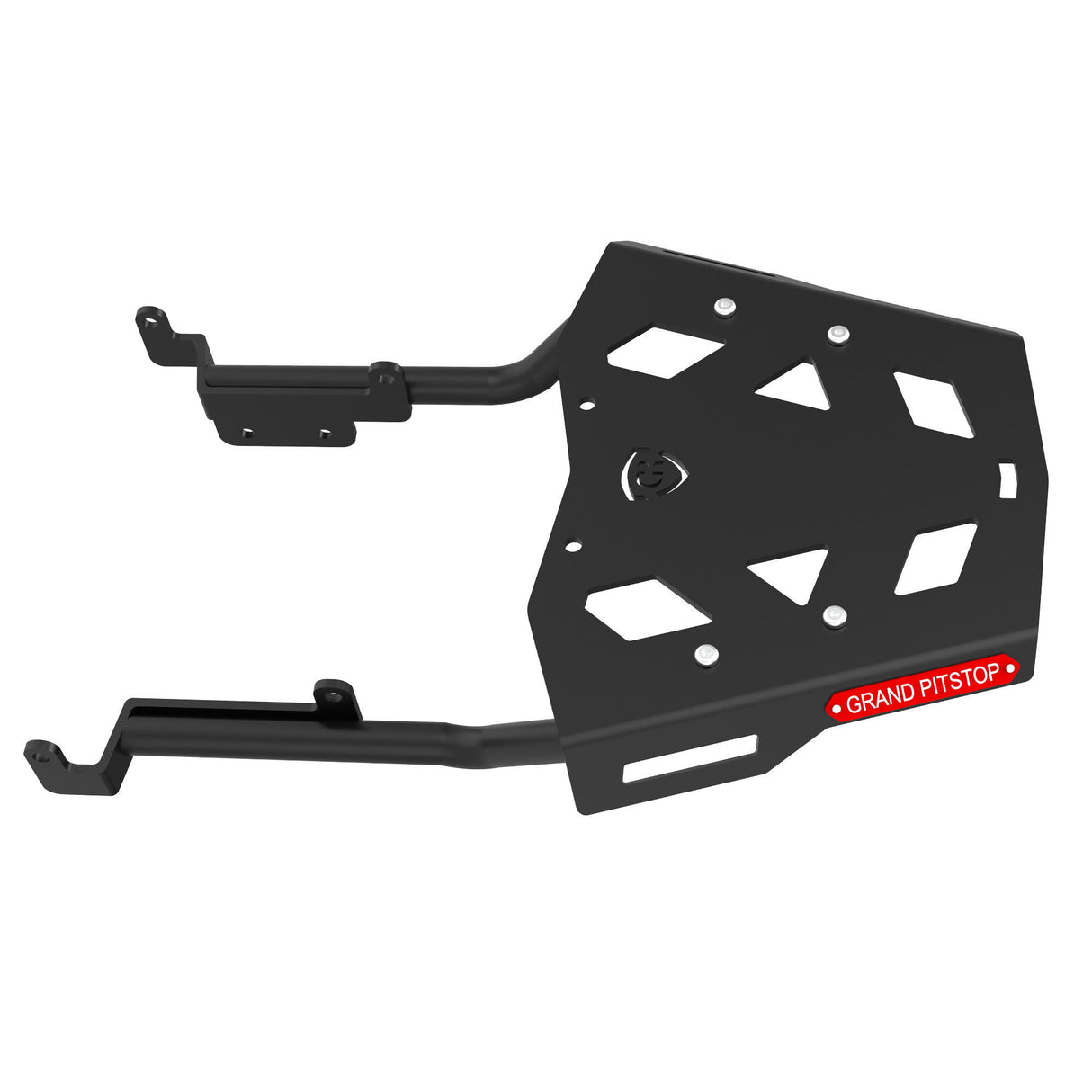 Extended Top Rack with Plate for KTM DUKE 390/250 Gen 3 - Black