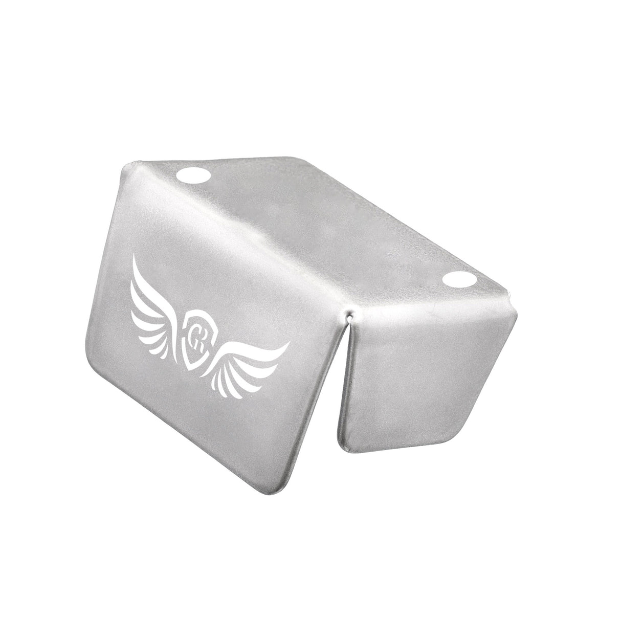 FRONT FLUID RESERVOIR COVER - Silver for Royal Enfield - SCRAM 411