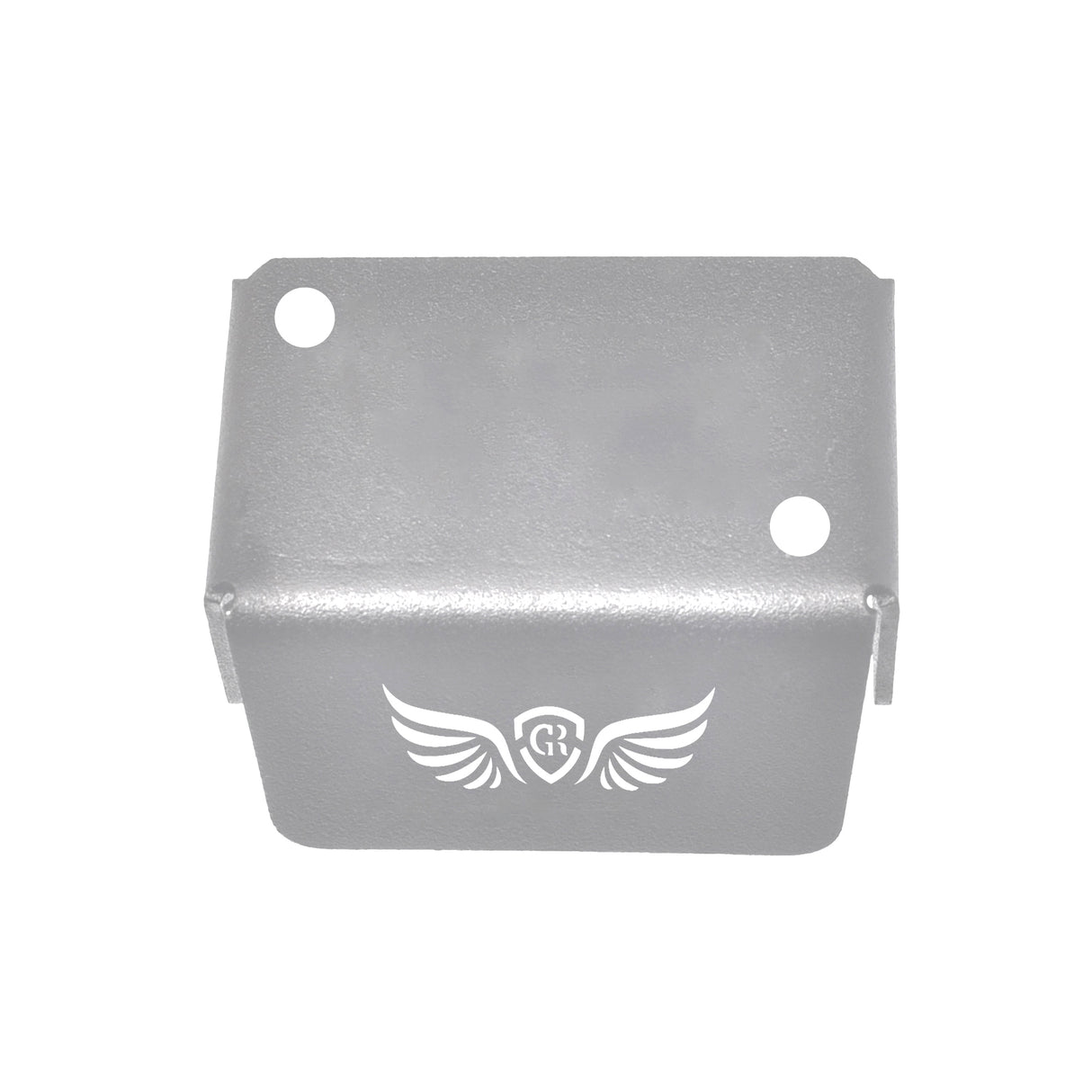 FRONT FLUID RESERVOIR COVER - Silver for Royal Enfield - SCRAM 411