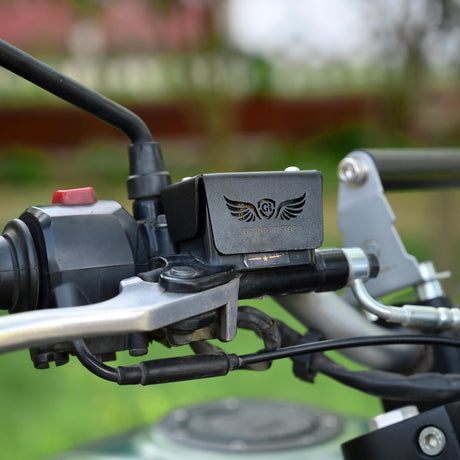 Front Fluid Reservoir Cover For Royal Enfield Himalayan - BS4-BS6 Model (2019-2021) - Black