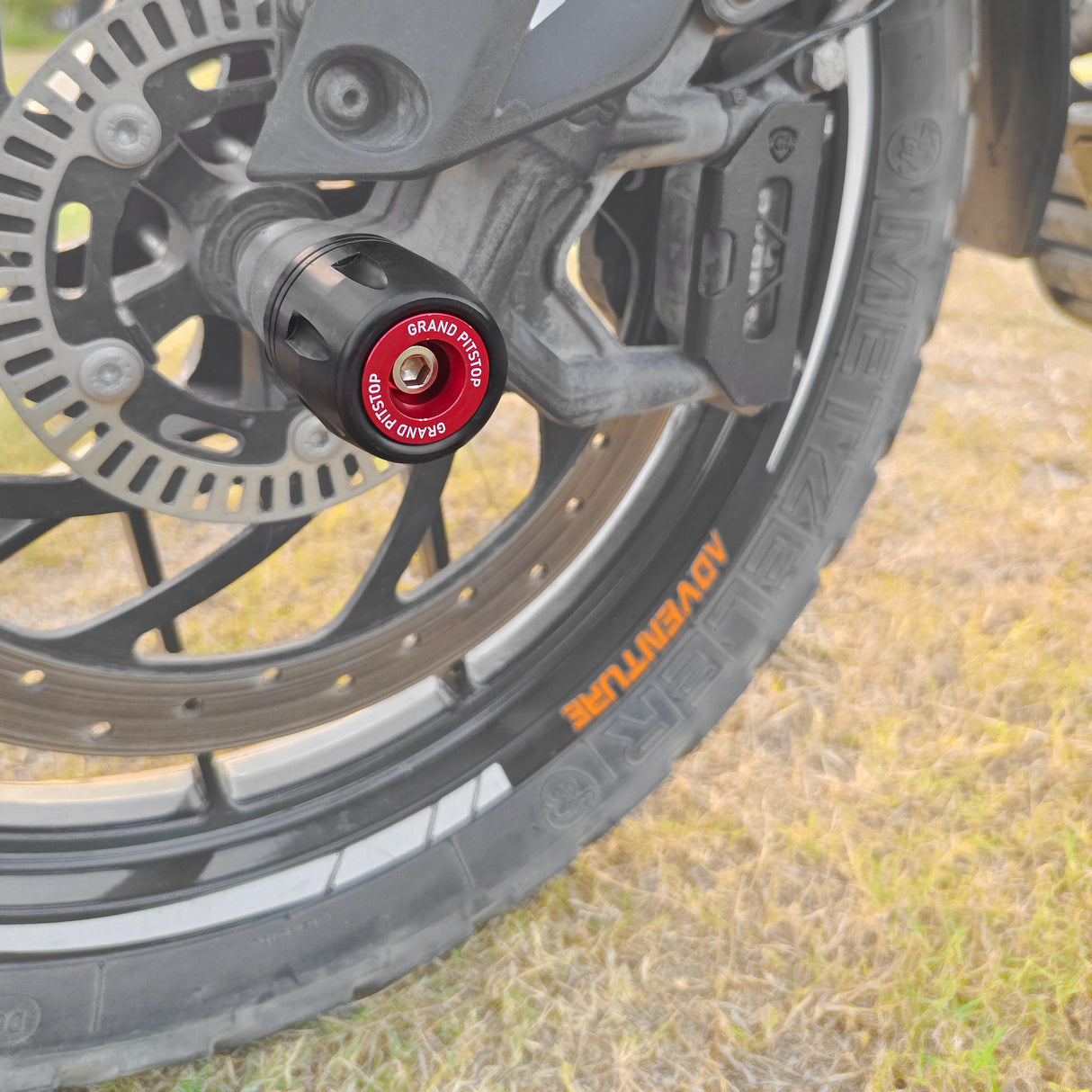Front Fork Slider for KTM ADVENTURE 250 Black