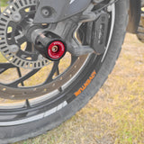 Front Fork Slider for KTM ADVENTURE 250 Black