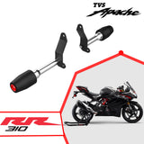 Frame Slider for TVS Apache RR 310 - Black